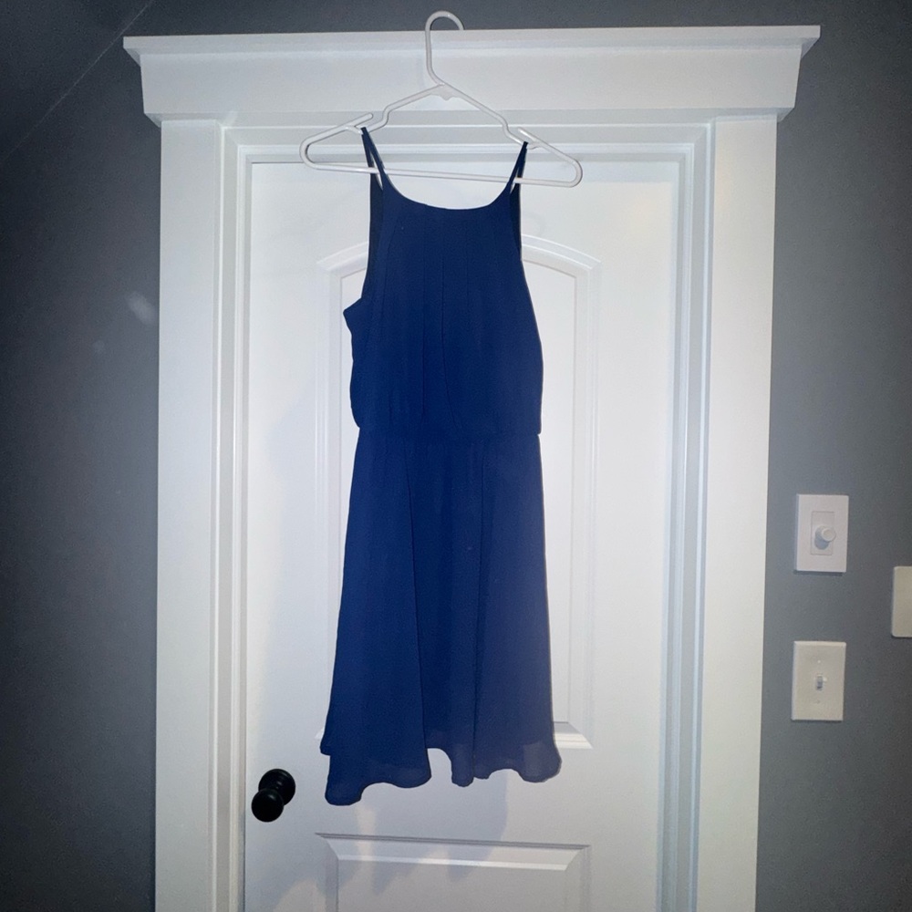 Blue Rain Navy Dress